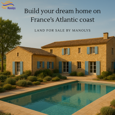 Terrain à  vendre par Manolys sur la cÃ´te Atlantique franÃ§aise
